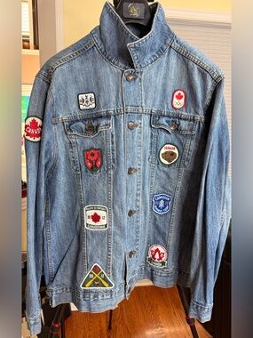 GORGEOUS DENIM 2012 OLYMPIC JACKET!!!